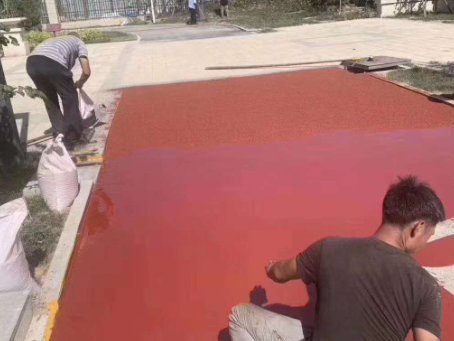 甘肃 篮球场翻新的地面工